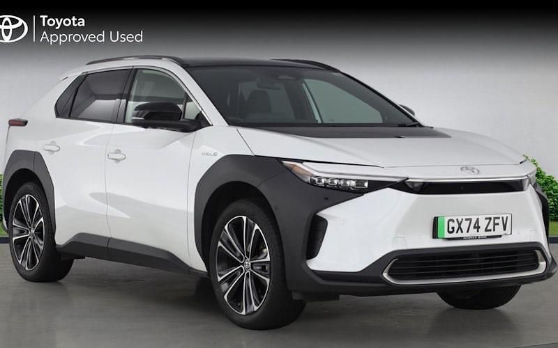 Used 2022 Toyota bZ4X Edition SUV | £25,990 (Fair price) - Image 1/2