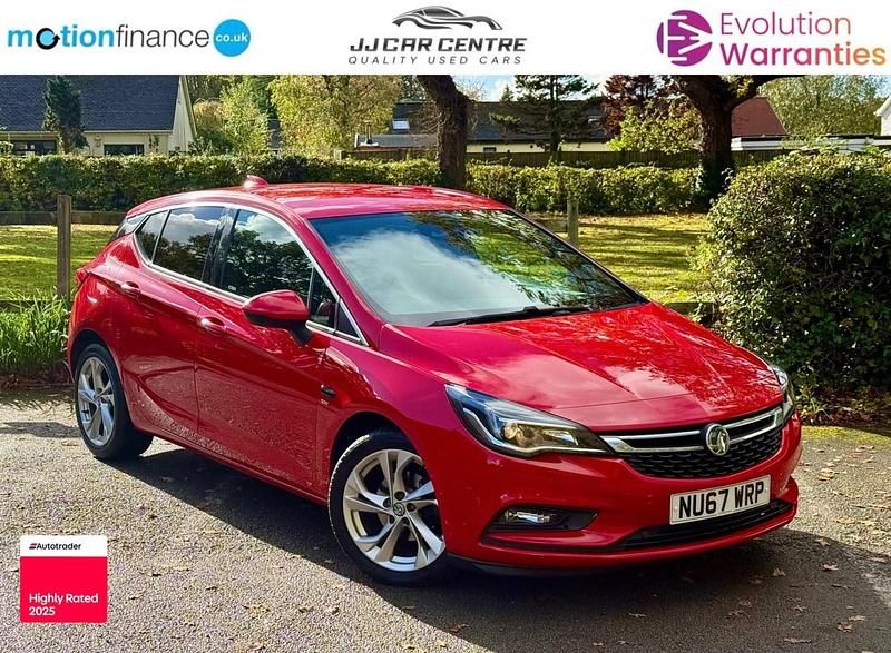 Red Used 2018 Vauxhall Astra SRi Hatchback | £6,950 (Fair price) - Image 1/3