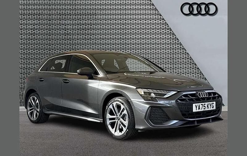 New Audi A3 e-tron S-Line 200 HP (147 kW) 2026 Grey Hatchback