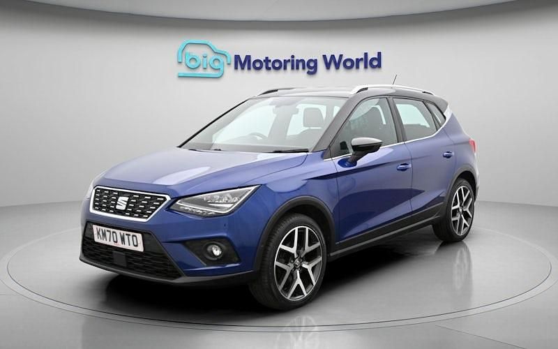 Used Seat Arona XCELLENCE Lux 110 HP (80 kW) 2021 Blue SUV