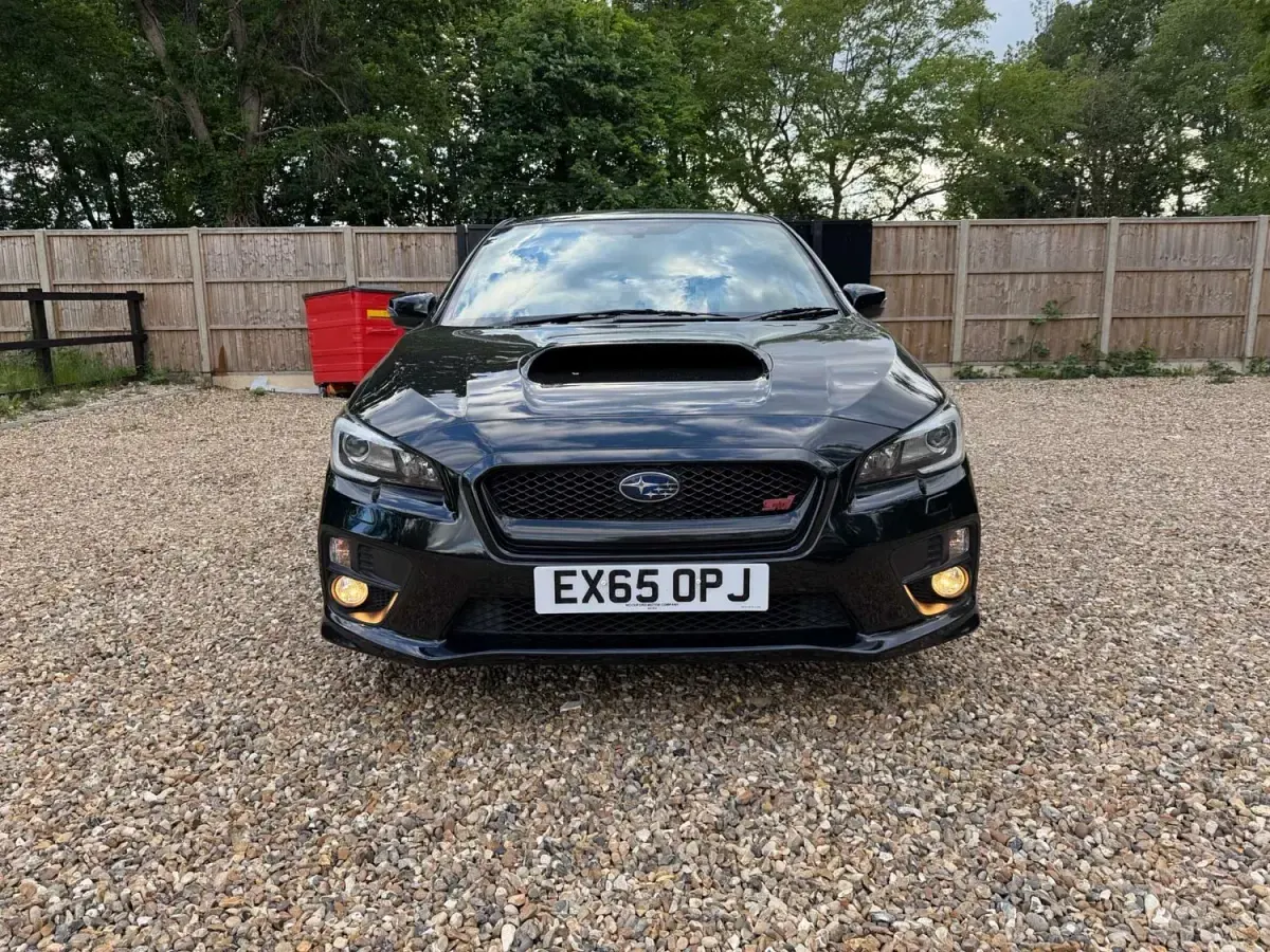 Używany Subaru WRX STI 300 KM (220 kW) 2015 Czarny Sedan/Limuzyna