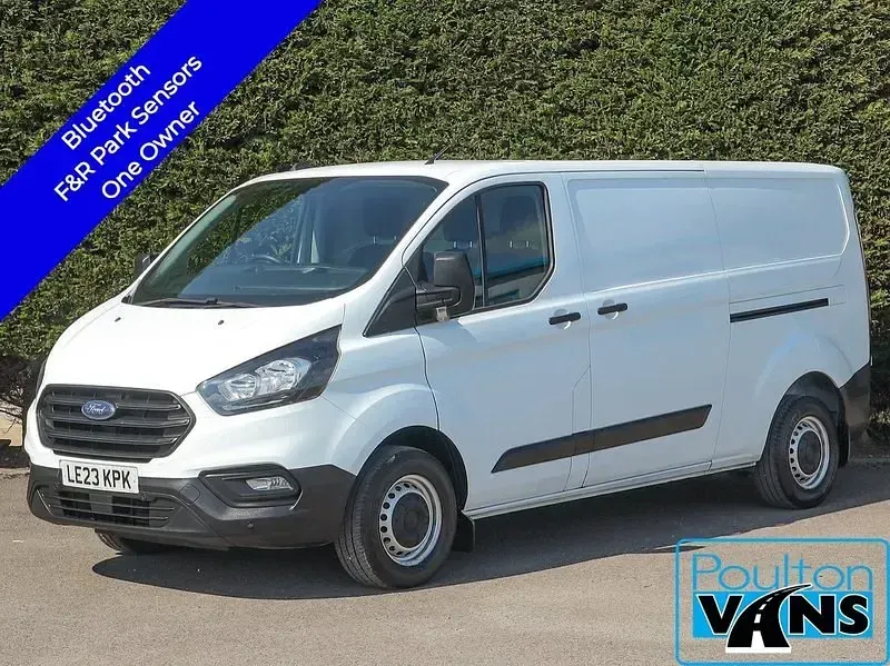 Begagnad Ford Transit Custom 130 HK (95 kW) 2023 Vit Van