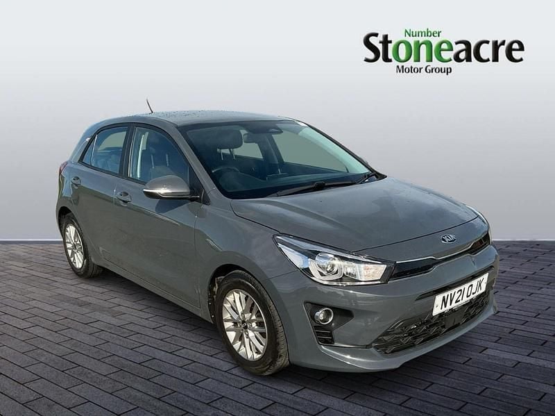 Grey Used 2021 Kia Rio Hatchback | £10,389 (Fair price) - Image 1/2