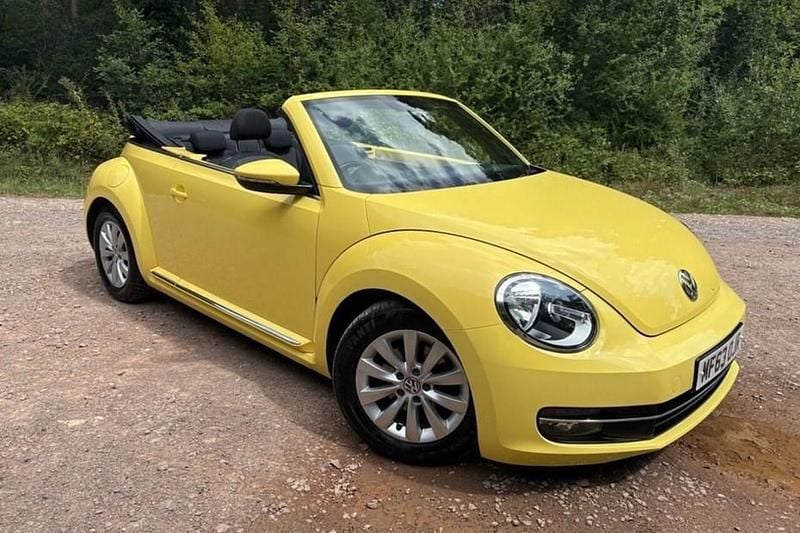 Yellow Used 2013 VW Beetle Design Cabriolet | £9,295 (Fair price) - Image 1/1