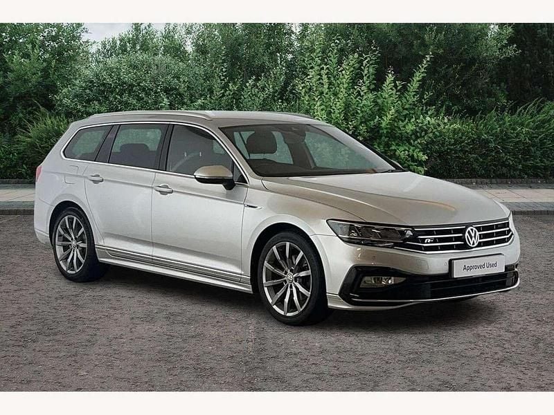 Silver Used 2020 VW Passat R-line Estate | £22,490 (Expensive) - Image 1/4