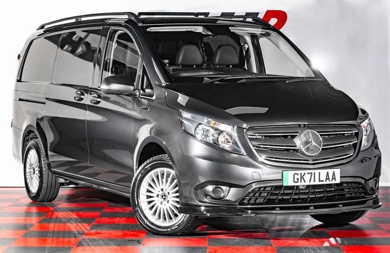Grey Used 2021 Mercedes e-Vito Progressive MPV | £12,495 (Expensive) - Image 1/4