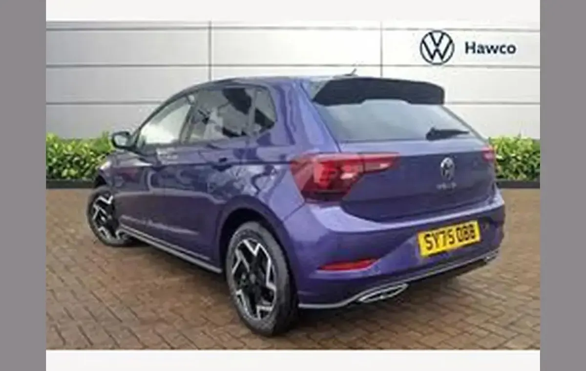 New VW Polo Black Edition 115 HP (84 kW) 2025 White Hatchback