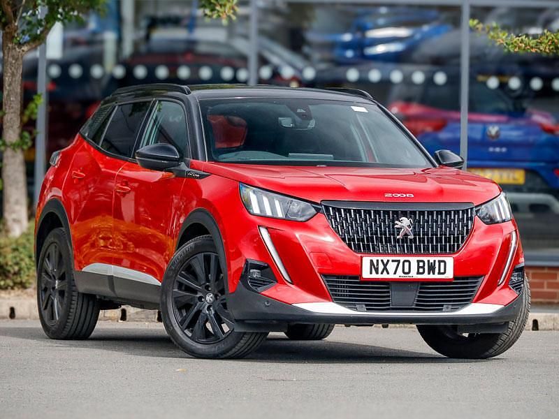 Red Used 2020 Peugeot 2008 GT-line SUV | £12,798 (Expensive) - Image 1/4