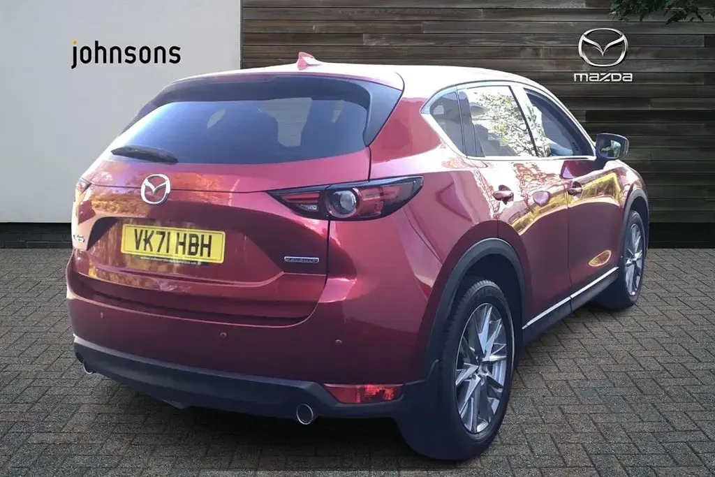 Second-hand Mazda CX-5 Inclusive 162 CP (119 kW) 2021 Roșu SUV