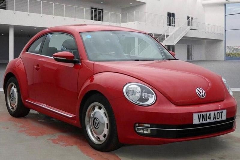 Red Used 2014 VW Beetle Design Hatchback | £6,995 (Good price) - Image 1/1