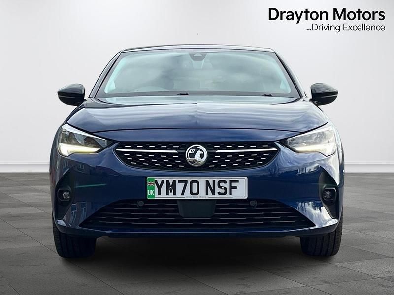 Used Vauxhall Corsa-e Elite 100 kW (136 HP) 2020 Blue Hatchback