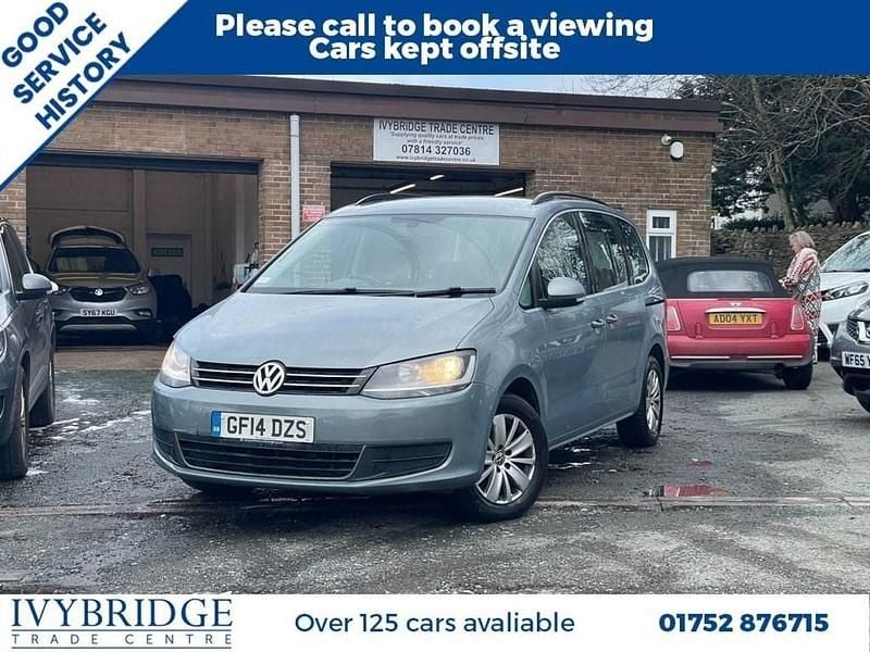 Used VW Sharan SE 140 HP (102 kW) 2014 Grey MPV