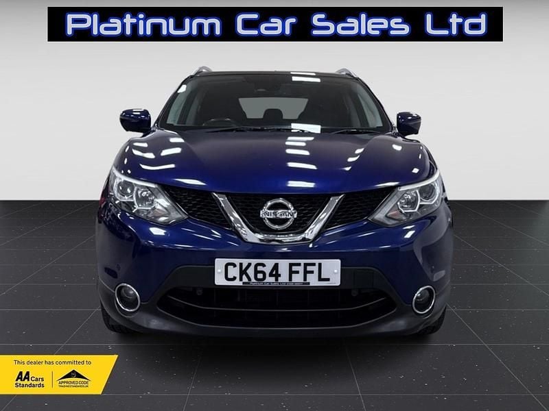 Used Nissan Qashqai N-TEC 2014 Blue SUV