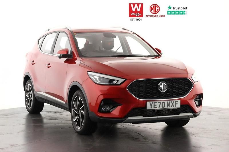 Red Used 2020 MG ZS Exclusive Sedan | £13,949 (Fair price) - Image 1/4