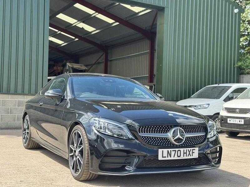 Begagnad Mercedes C43 AMG Premium 2020 Svart Sportkupé