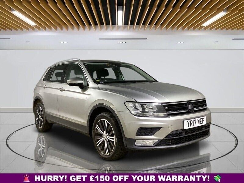 Silver Used 2017 VW Tiguan SE SUV | £13,199 (Fair price) - Image 1/3