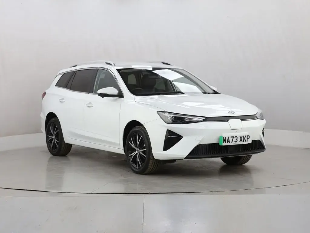 Used MG MG5 EV Trophy 114 kW (156 HP) 2023 White Estate