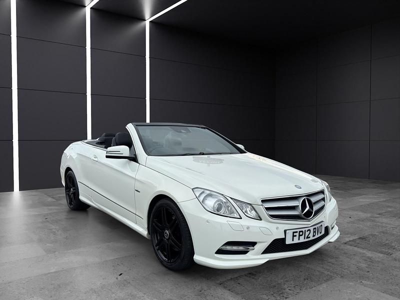 White Used 2012 Mercedes E220 Cabriolet | £7,995 (Fair price) - Image 1/4