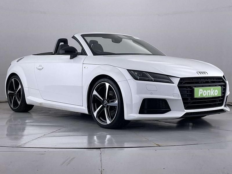 Used Audi TT Black Edition 2017 White Cabriolet