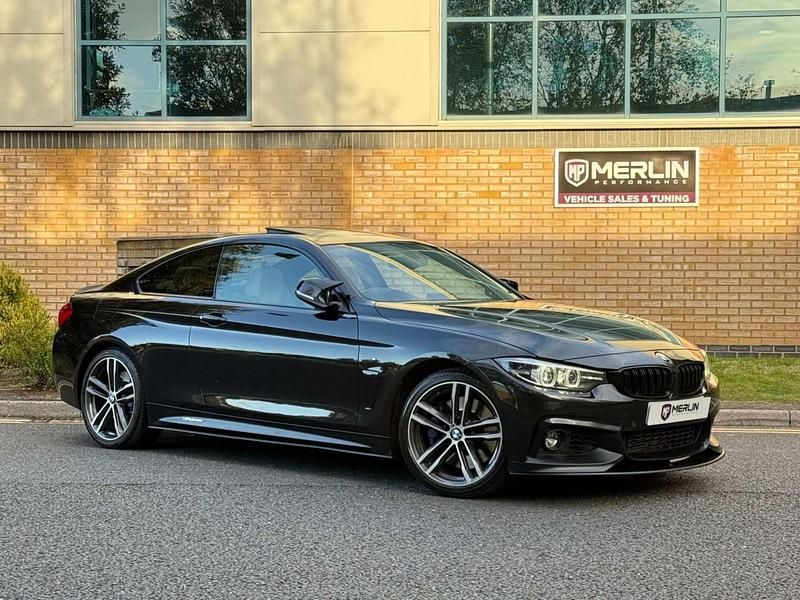 Black Used 2018 BMW 435 M Sport Coupe | £18,995 (Fair price) - Image 1/4