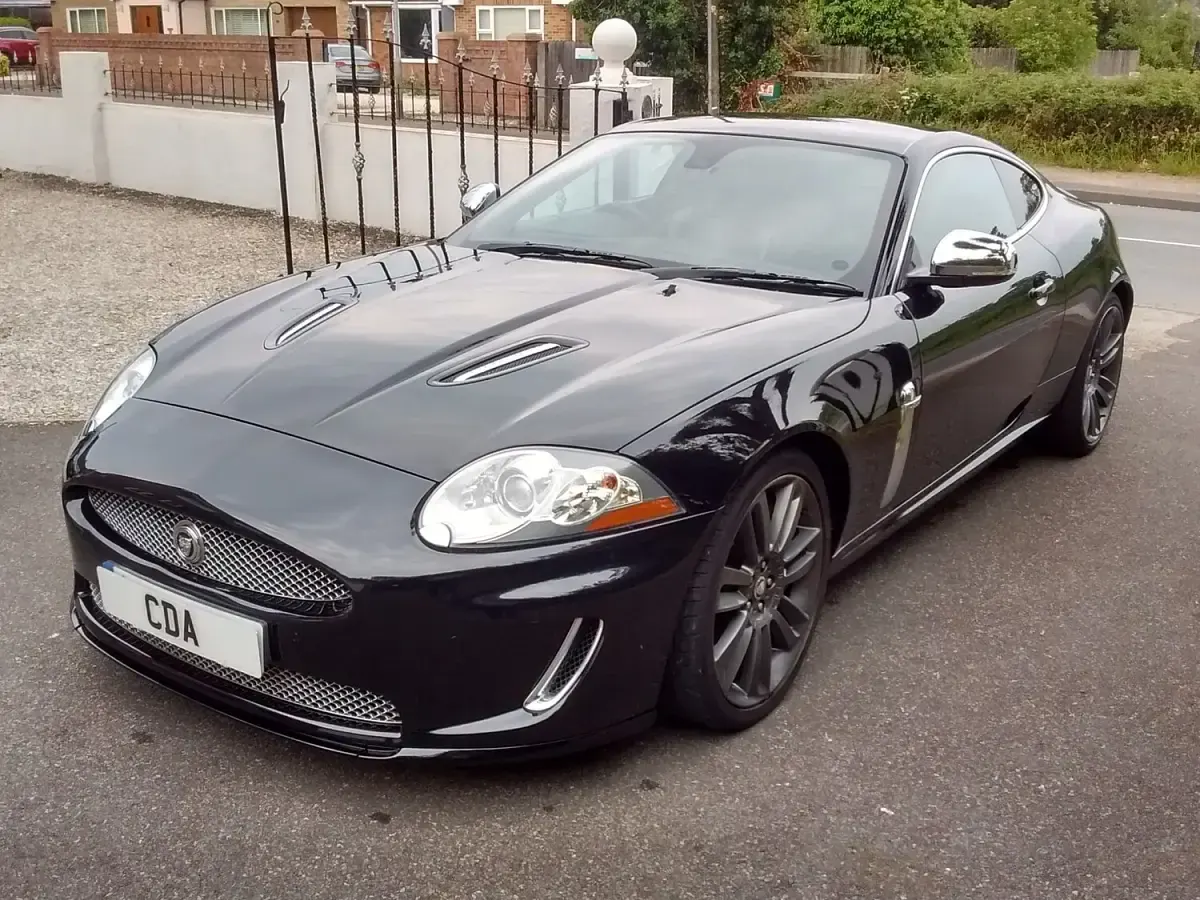 Used Jaguar XK Supercharged 385 HP (283 kW) 2009 Black Coupe