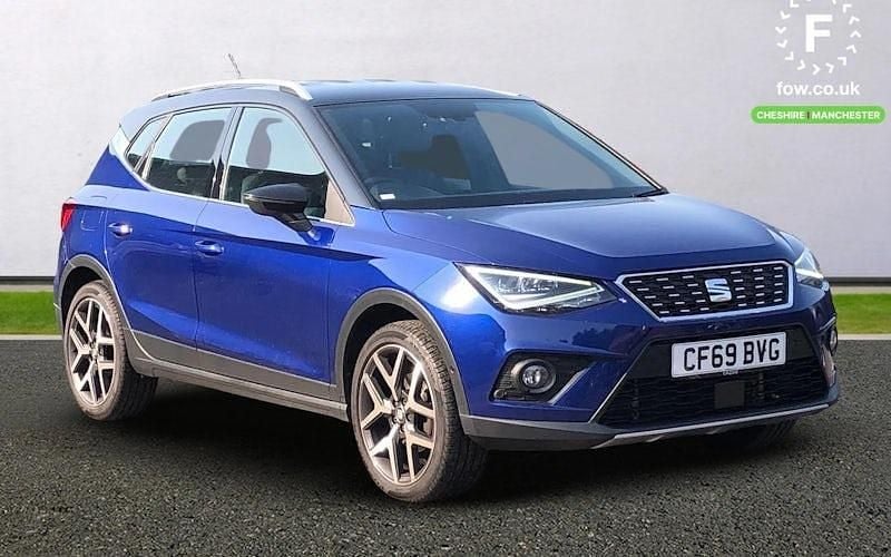 Blue Used 2020 Seat Arona XCELLENCE Lux SUV | £13,599 (Fair price) - Image 1/3