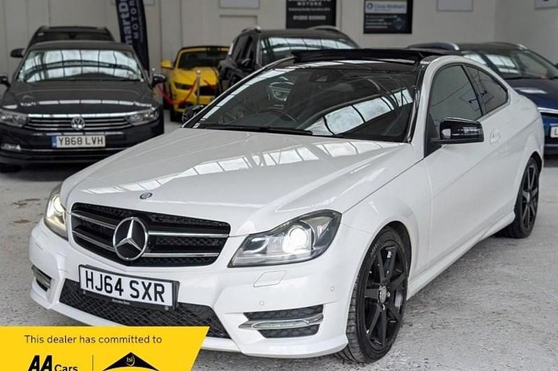 Used Mercedes C250 Sport Edition 204 HP (150 kW) 2014 White Coupe