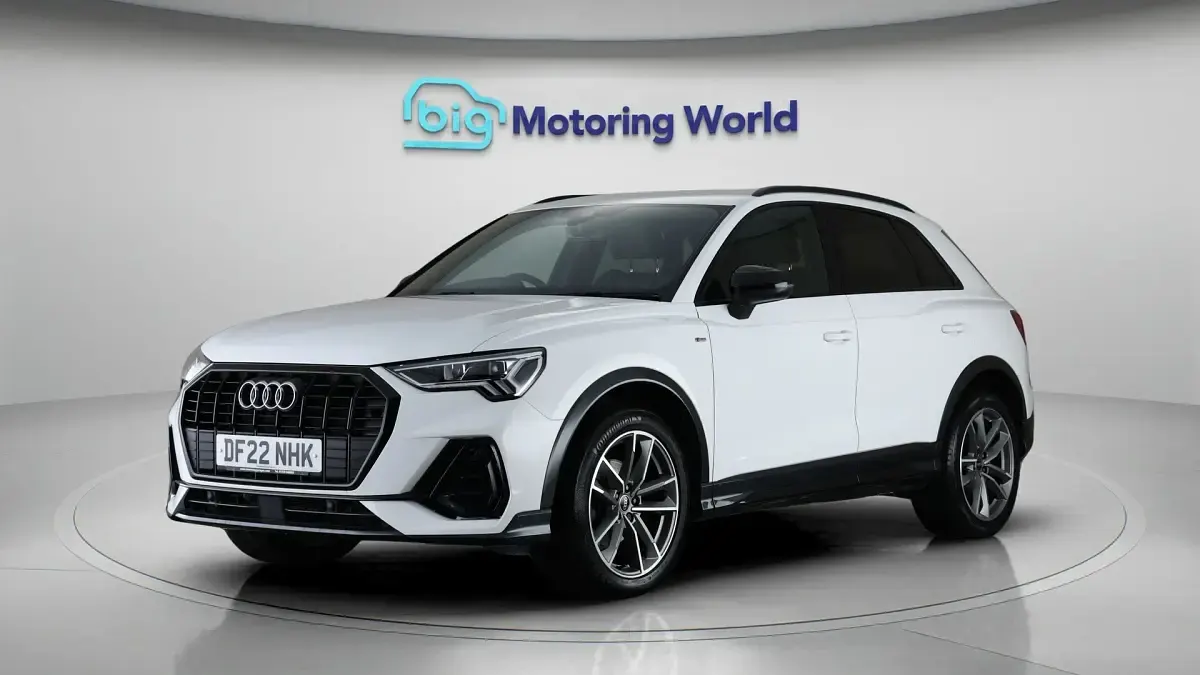 Used Audi Q3 Black Edition 150 HP (110 kW) 2022 White SUV