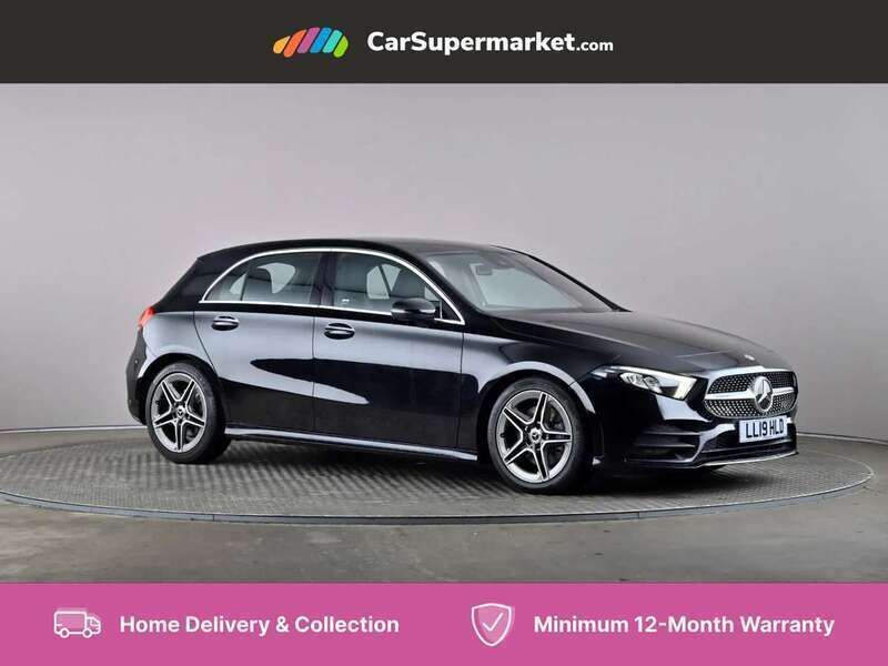 Black Used 2019 Mercedes A220 AMG line Hatchback | £17,497 (Good price) - Image 1/4