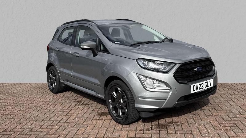 Silver Used 2022 Ford Ecosport ST-Line SUV | £11,780 (Good price) - Image 1/4