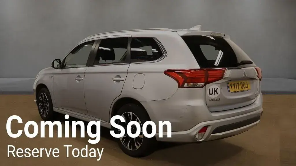 Used Mitsubishi Outlander P-HEV 2017 Silver Estate