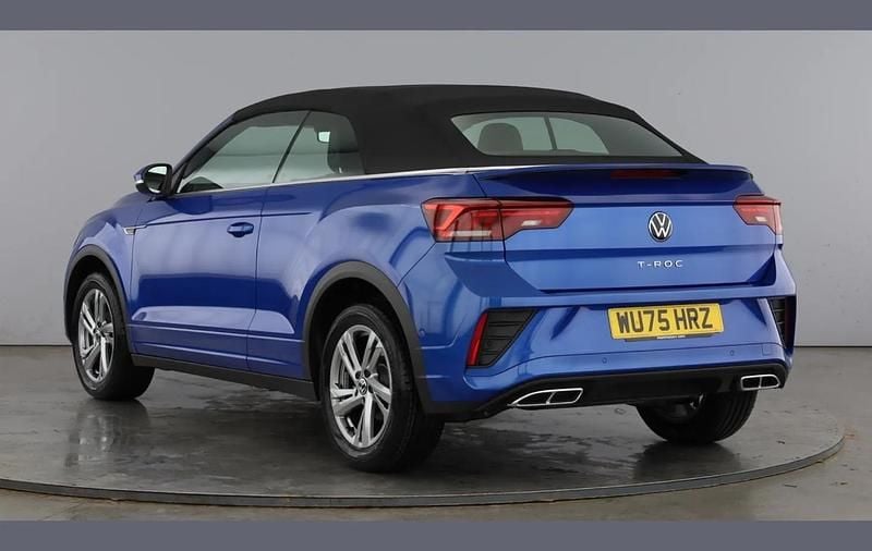 Used VW T-Roc Cabriolet R-line 147 HP (108 kW) 2025 Blue Cabriolet