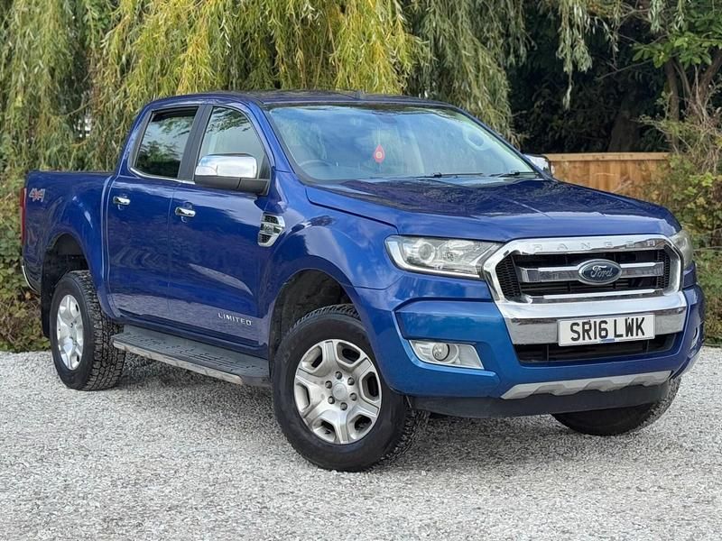 Blue Used 2016 Ford Ranger Limited Pickup | £9,495 (A bit pricey) - Image 1/4