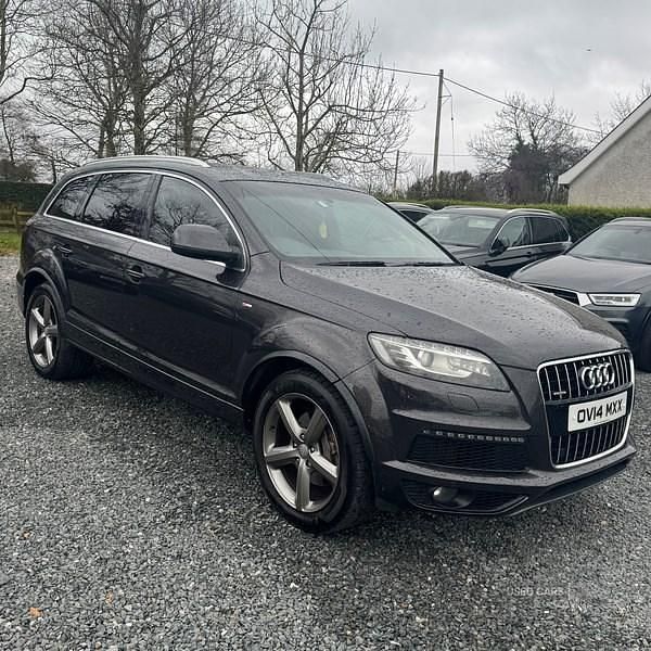 Used Audi Q7 S-Line 245 HP (180 kW) 2014 Grey SUV