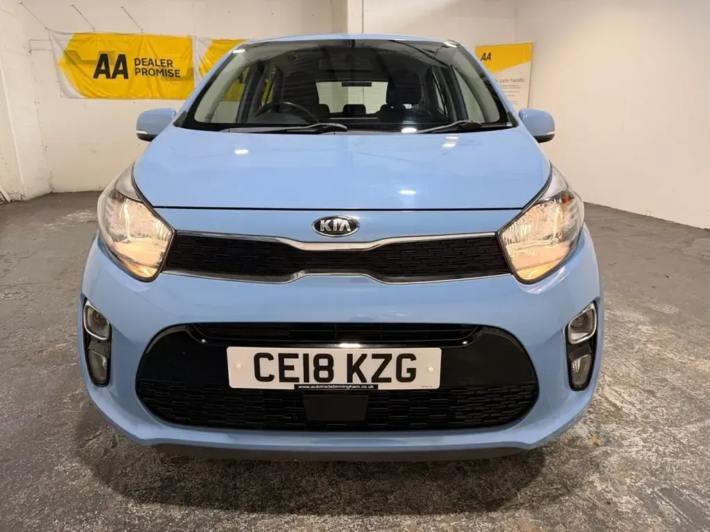 Second-hand Kia Picanto Play 83 CP (61 kW) 2018 Albastru Hatchback