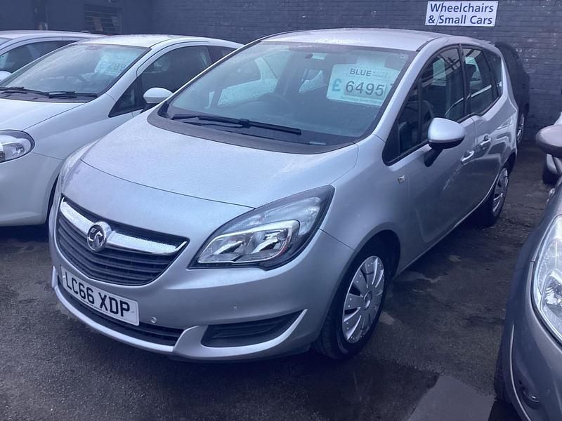 Used Vauxhall Meriva Club 118 HP (86 kW) 2016 Silver MPV