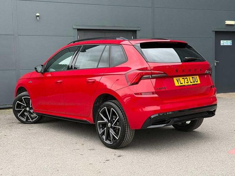 Used Skoda Kamiq Monte Carlo 150 HP (110 kW) 2024 Red SUV