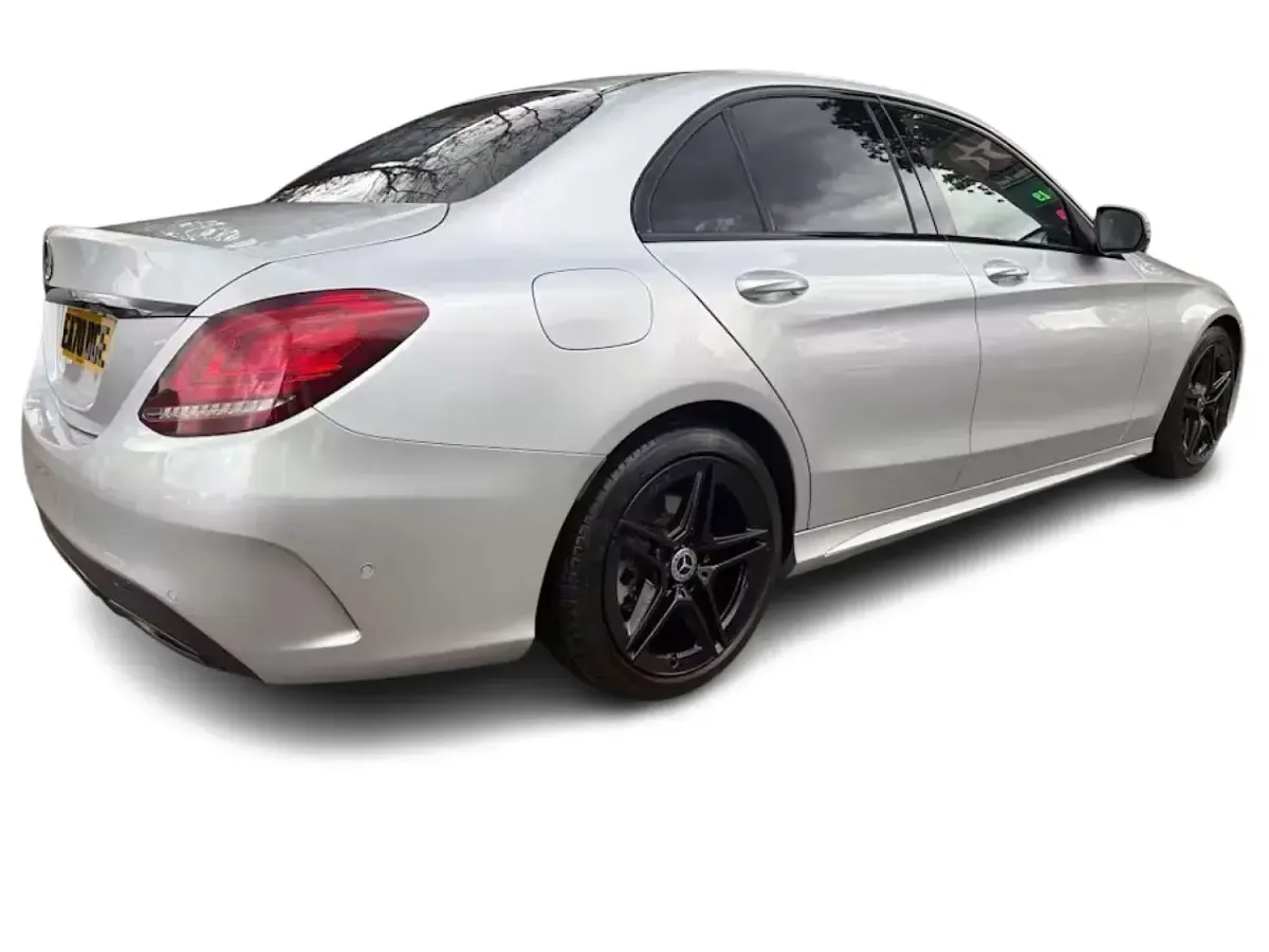 Used Mercedes C220 AMG Line Premium 194 HP (142 kW) 2020 Silver Sedan
