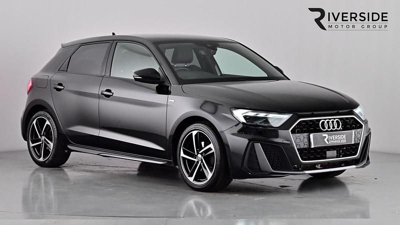 Mythos black Used 2019 Audi A1 Sportback S-Line Hatchback | £12,790 (Fair price) - Image 1/4