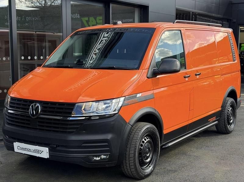 Used VW Transporter Startline 2020 Orange Van