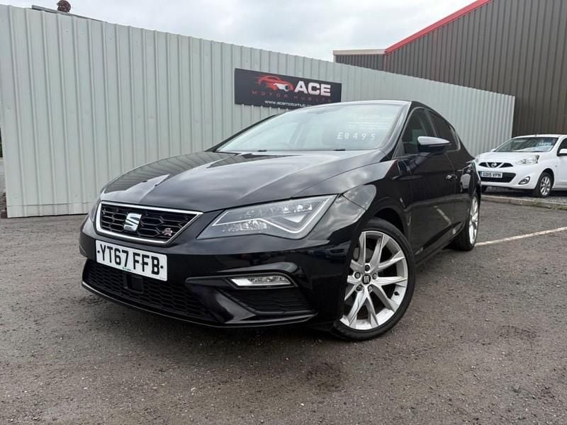 Black Used 2017 Seat Leon FR Hatchback | £8,495 (Fair price) - Image 1/4
