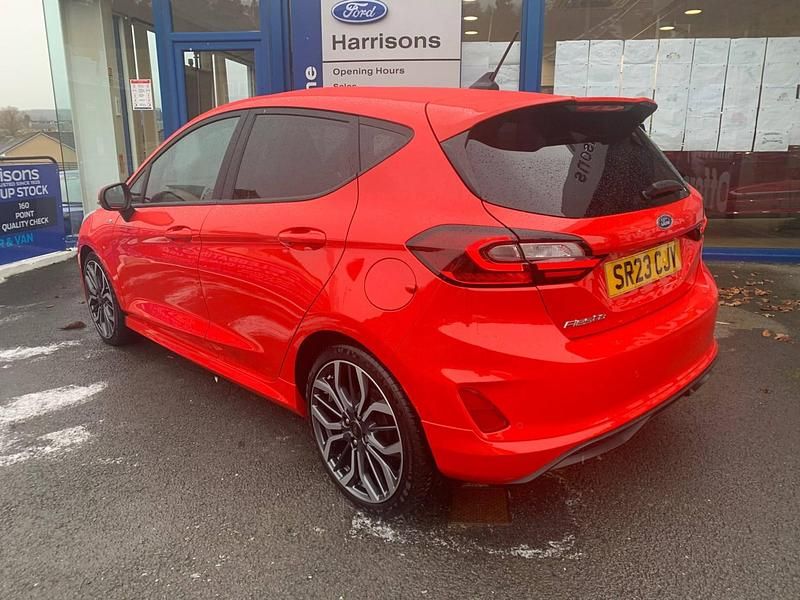 Used Ford Fiesta ST-Line X 100 HP (73 kW) 2023 Red Hatchback