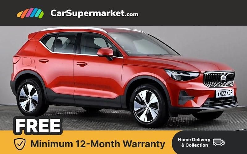 Red Used 2022 Volvo XC40 Core SUV | £19,197 (Fair price) - Image 1/4