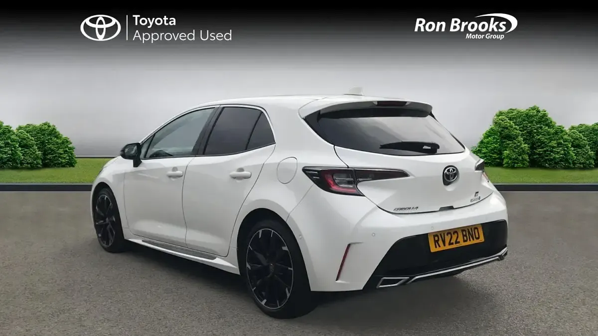 Used Toyota Corolla Sport 2022 White Hatchback
