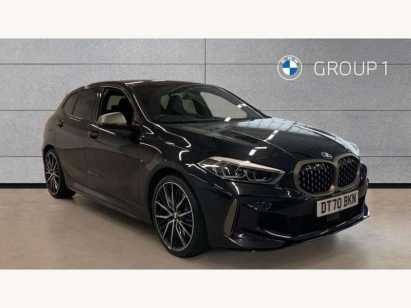 Black Used 2021 BMW M135 M Sport Hatchback | £23,950 (Fair price) - Image 1/4