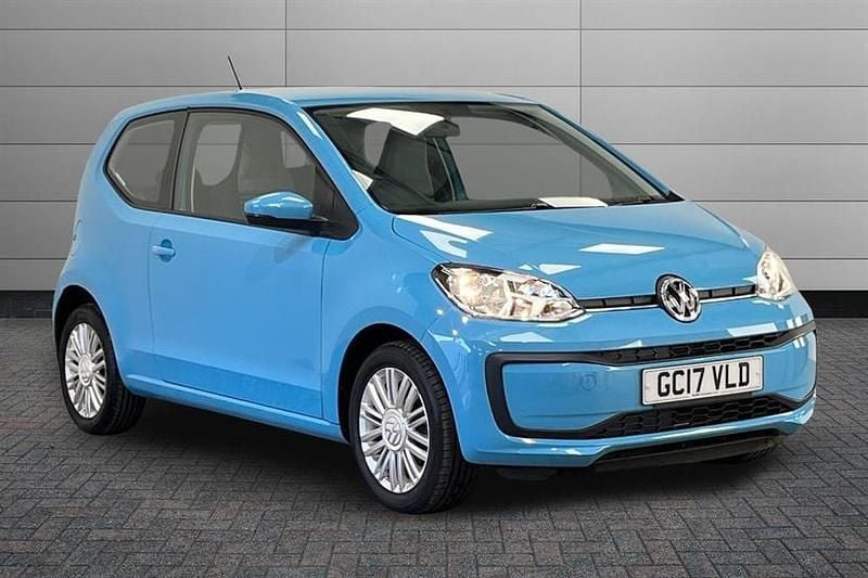 Used VW up! move up! 60 HP (44 kW) 2017 Blue Hatchback