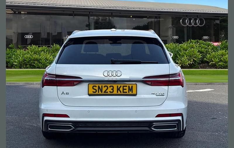 Used Audi A6 S-Line 204 HP (150 kW) 2023 White Estate