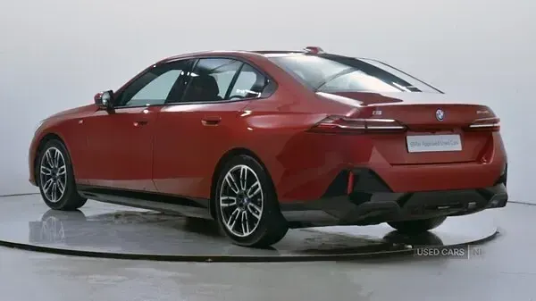 Used BMW i5 M Sport 250 kW (340 HP) 2024 Red Sedan
