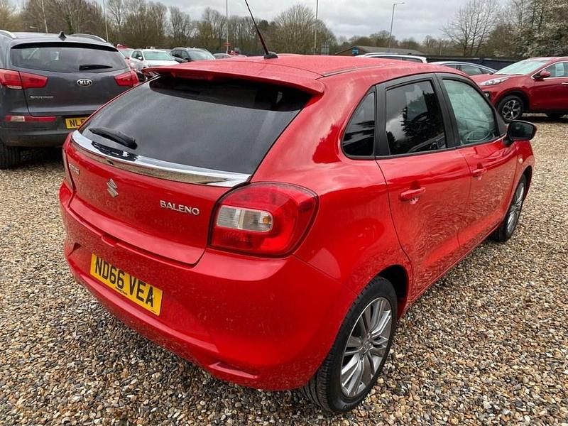 Used Suzuki Baleno SZ-T 111 HP (81 kW) 2017 Red Hatchback