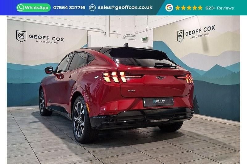 Used Ford Mustang Mach-E Extended Range 2021 Rapid red (exclusive paint) SUV